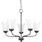 Progress Lighting Classic Collection Five-Light Chandelier P4770-20 - alternate 1